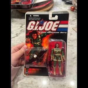 GI‎ Joe DTC Spirit Iron Knife Action Figure Carded 2005 Tracker 3.75 O-ring